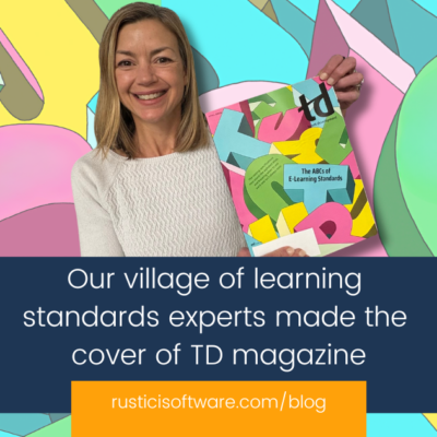 Our village of learning standards experts made the cover of a magazine